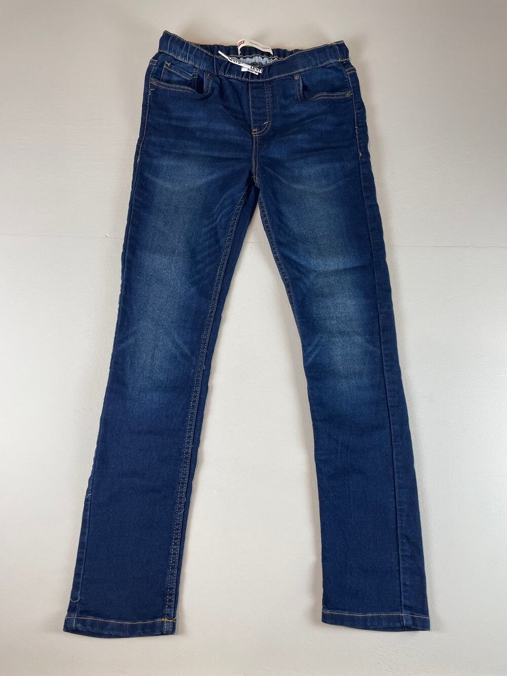 Levi’s Skinny Taper Jeans Drawstring Waist Size M Ages 10 to 12